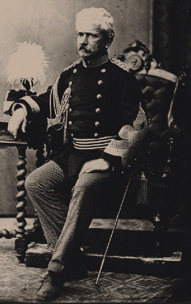 Portrett av Edoardo Chiossone 1833-1898, ca. 1888. av Unbekannt