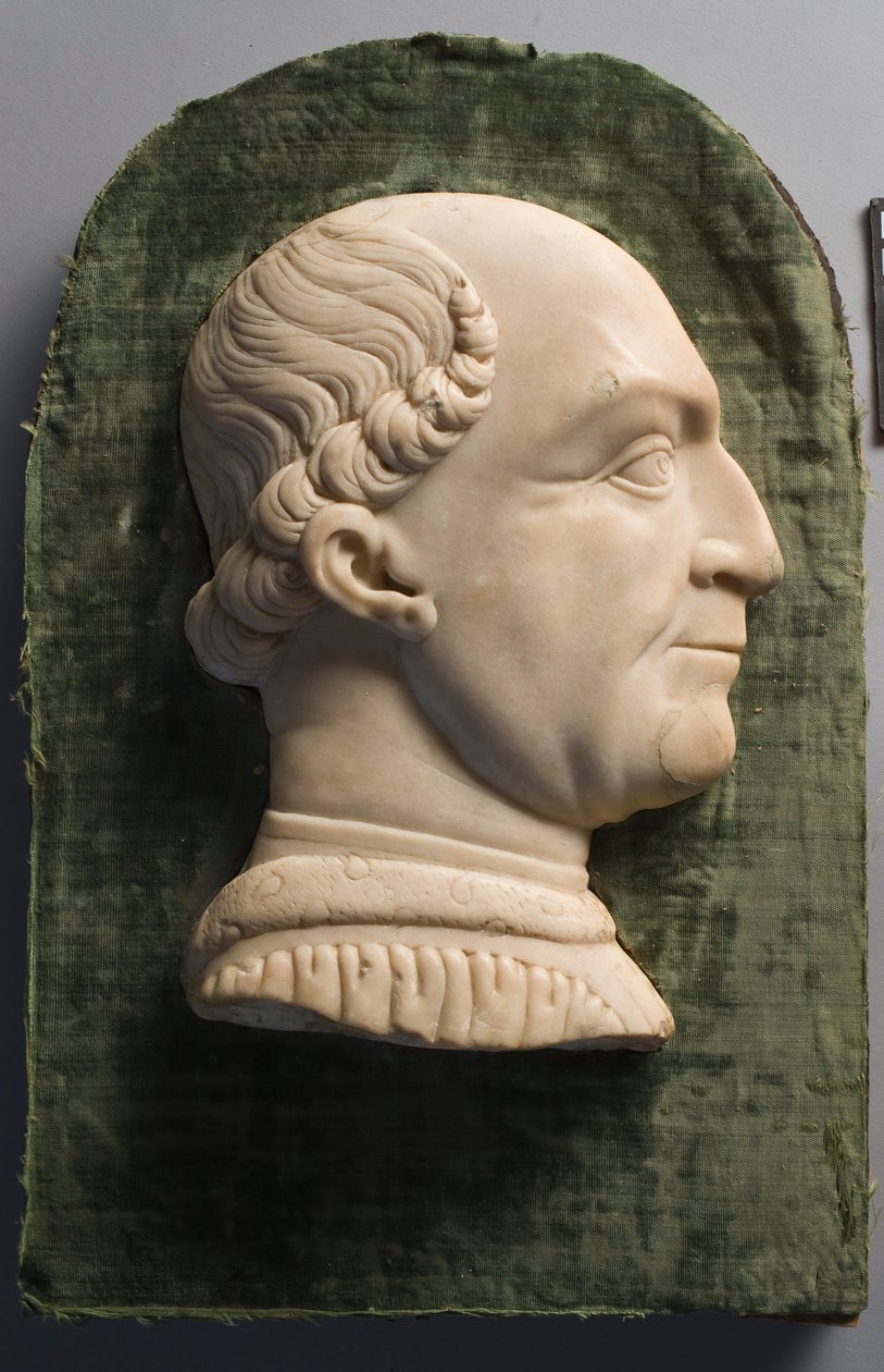Portrett av Francesco Sforza-ramme, 1450-1499. av Unbekannt