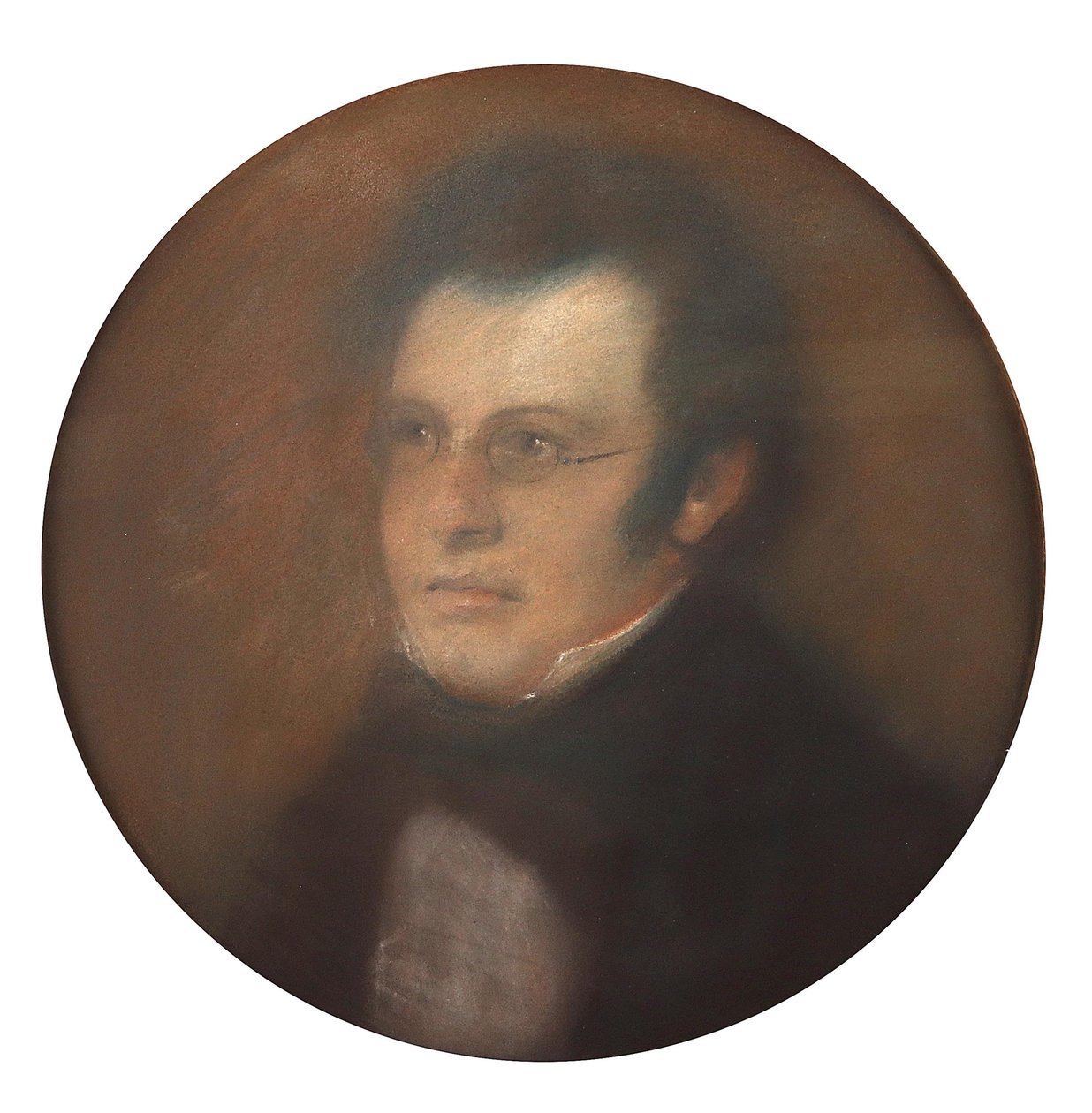 Portrett av Franz Schubert 1797-1828, ca. 1900. av Unbekannt