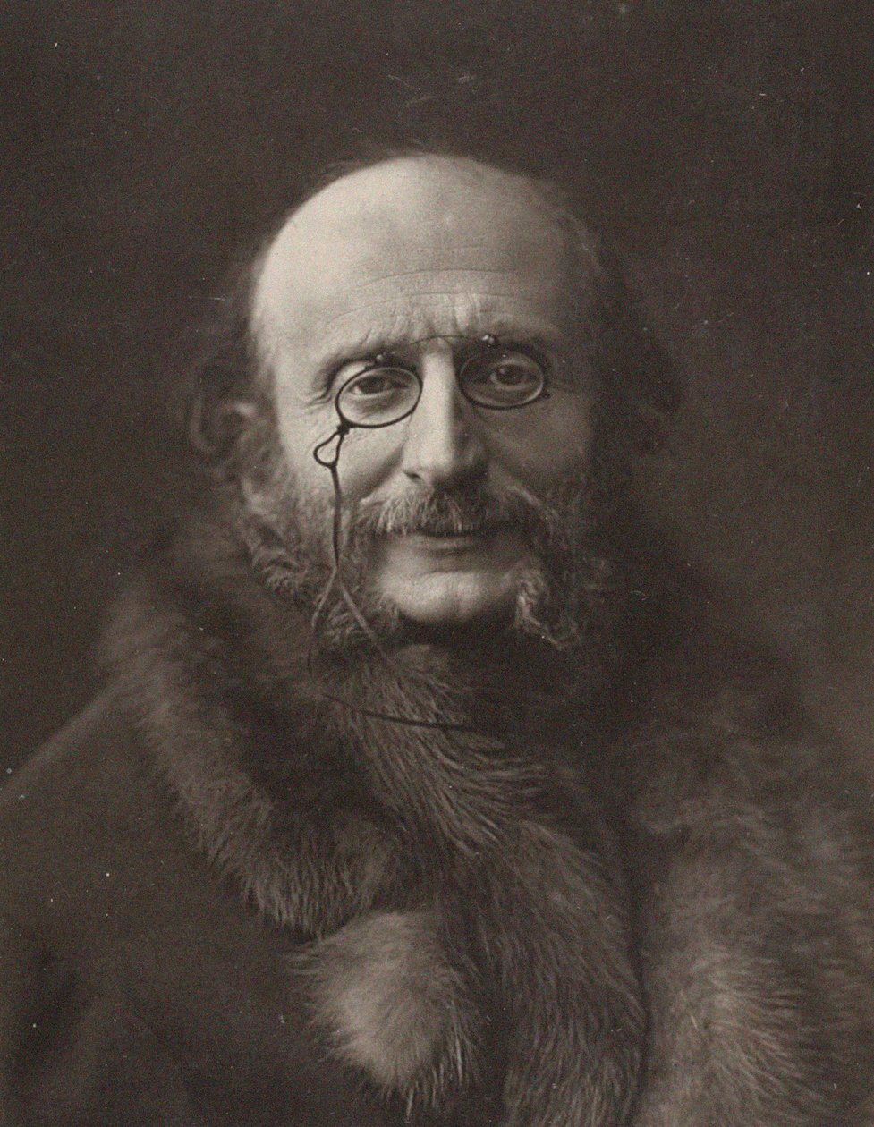 Portrett av Jacques Offenbach 1819-1880. av Unbekannt