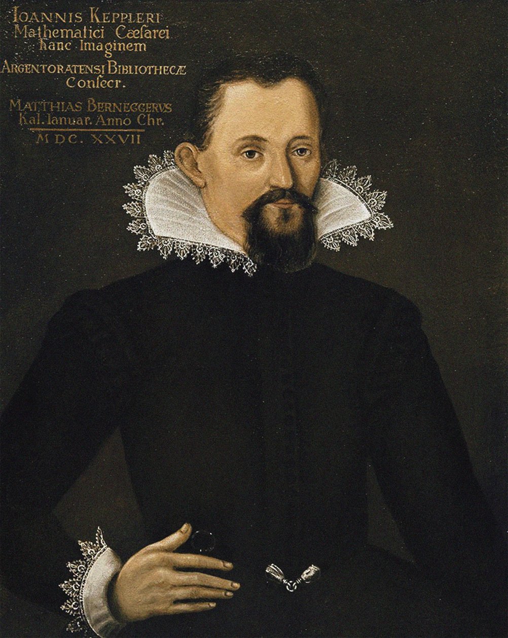 Portrett av Johannes Kepler 1571-1630, ca. 1620. av Unbekannt