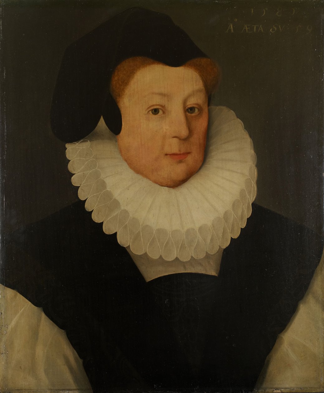 Portrett av Katherine, Lady Gresley, 1585. av Unbekannt