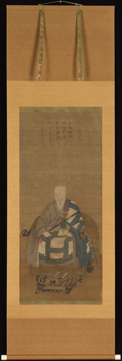 Portrett av Kyuzan Soei, 1600-tallet. av Unbekannt