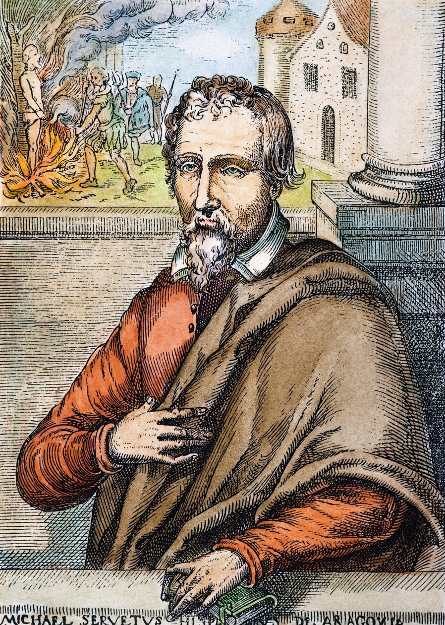 Portrett av Miguel Servet, tidlig på 1700-tallet av Unbekannt