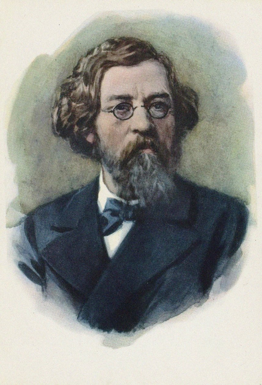 Portrett av Nikolay Chernyshevsky 1828-1889 av Unbekannt
