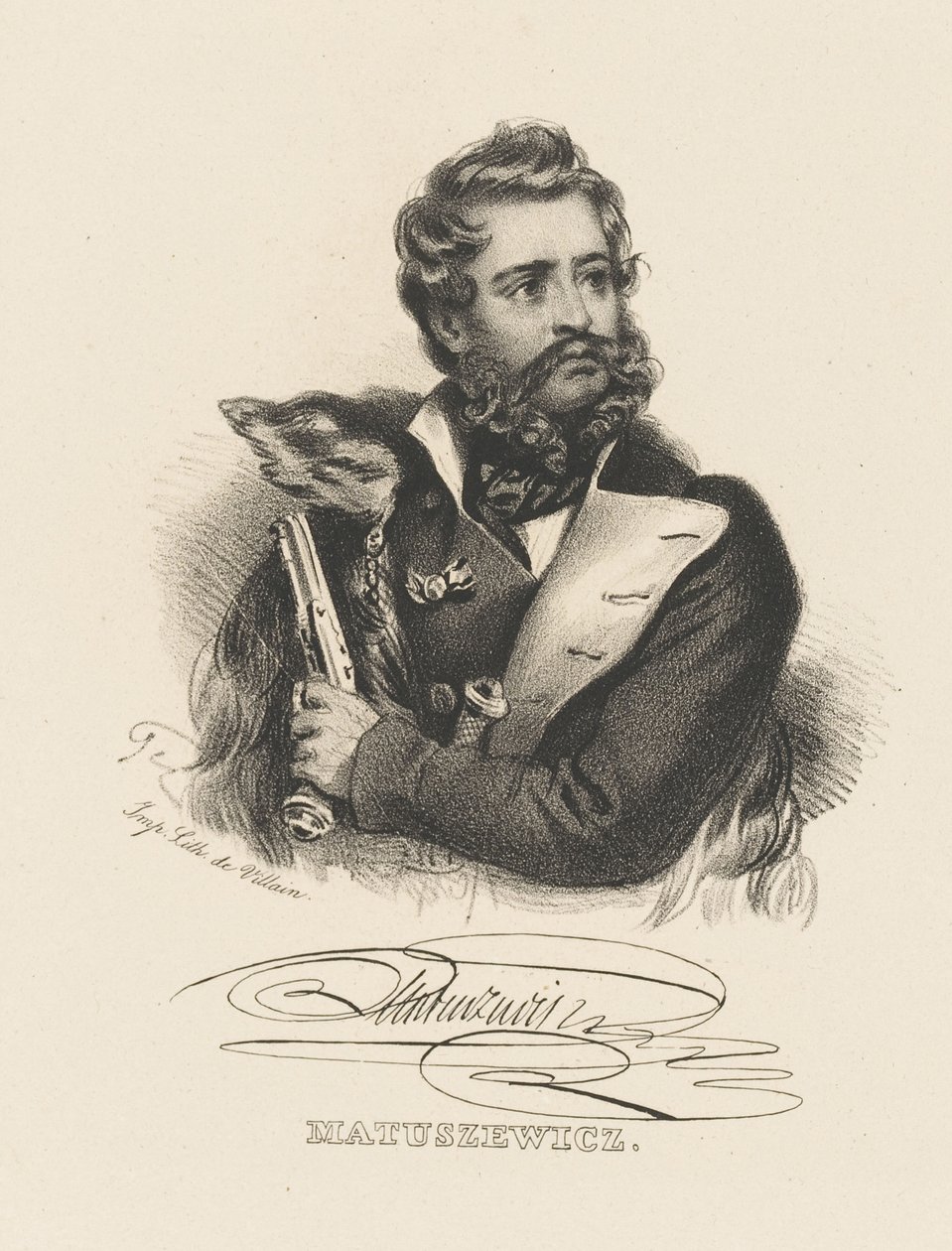 Portrett av Wincenty Matuszewicz 1801-1830. av Unbekannt