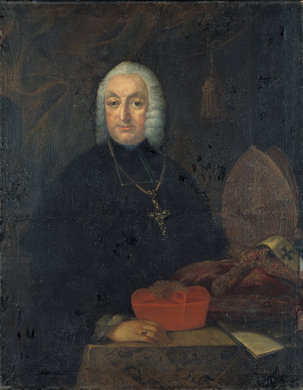 Portrett av en kardinal, 1700-tallet. av Unbekannt