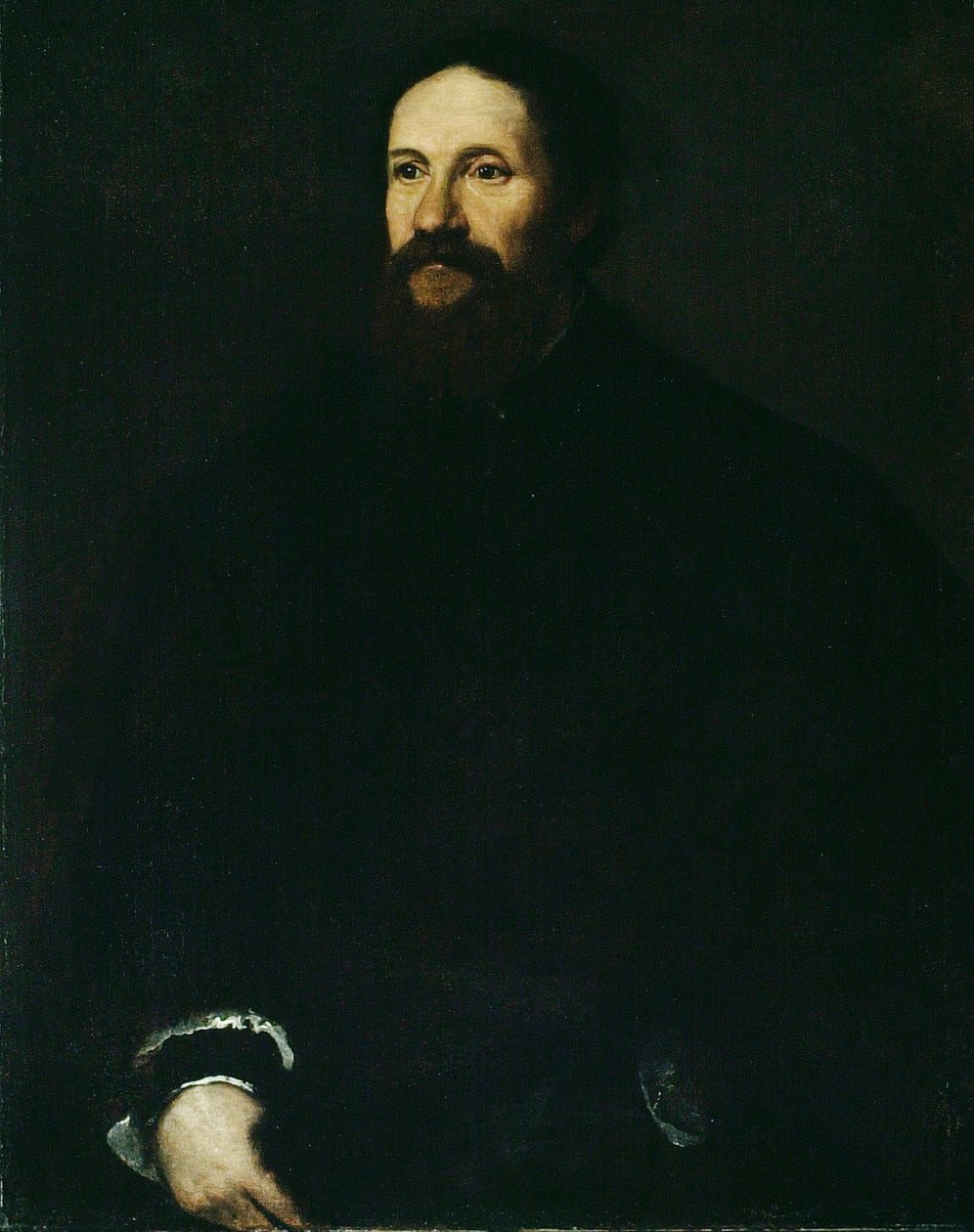 Portrett av en gentleman, 154050. av Unbekannt