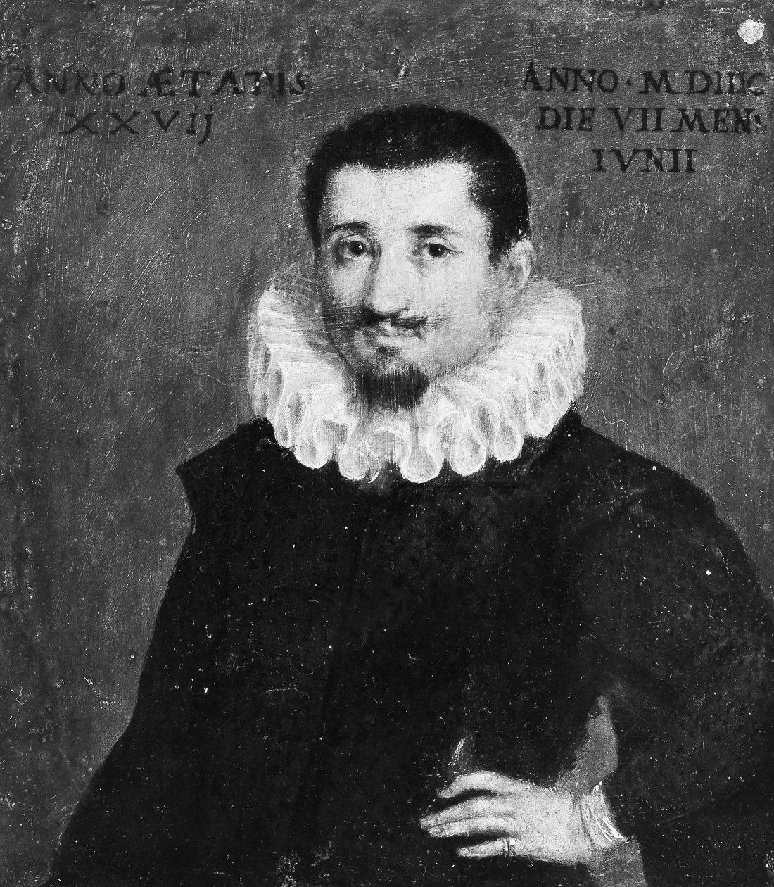 Portrett av en mann. av Unbekannt