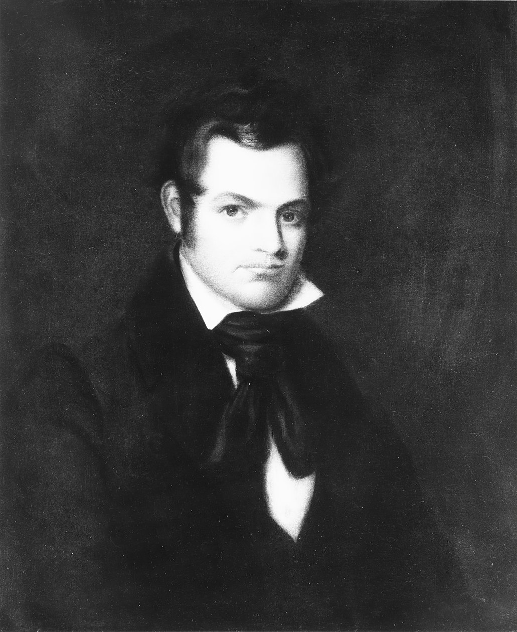 Portrett av en mann, 1800-1850. av Unbekannt