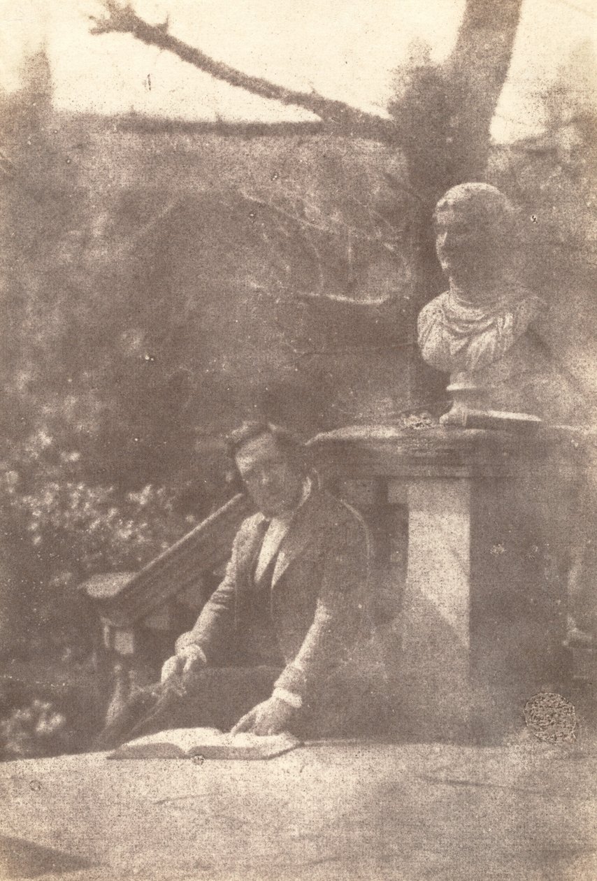 Portrett av en mann, 1840-tallet. av Unbekannt