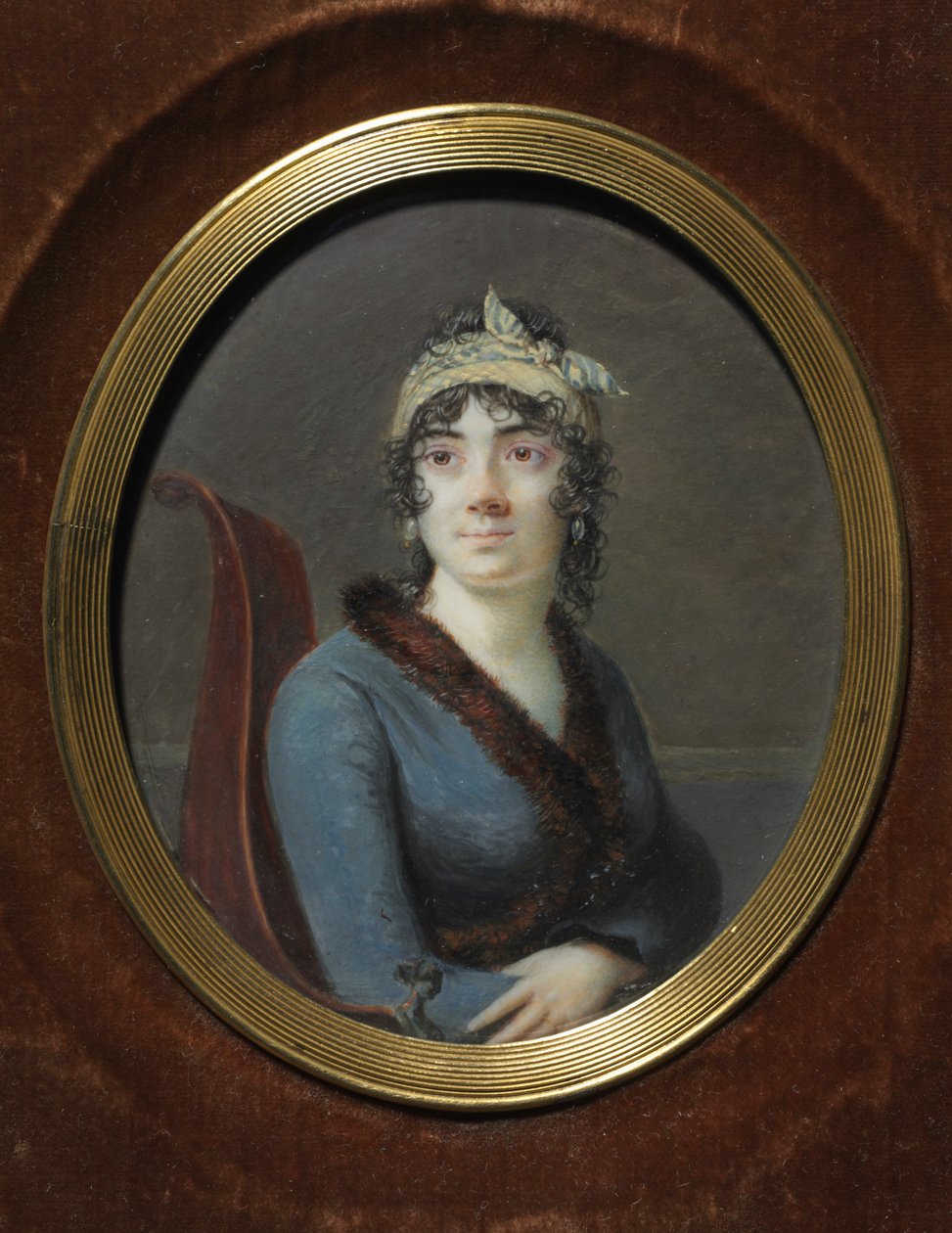 Portrett av en kvinne, ca. 1820. av Unbekannt