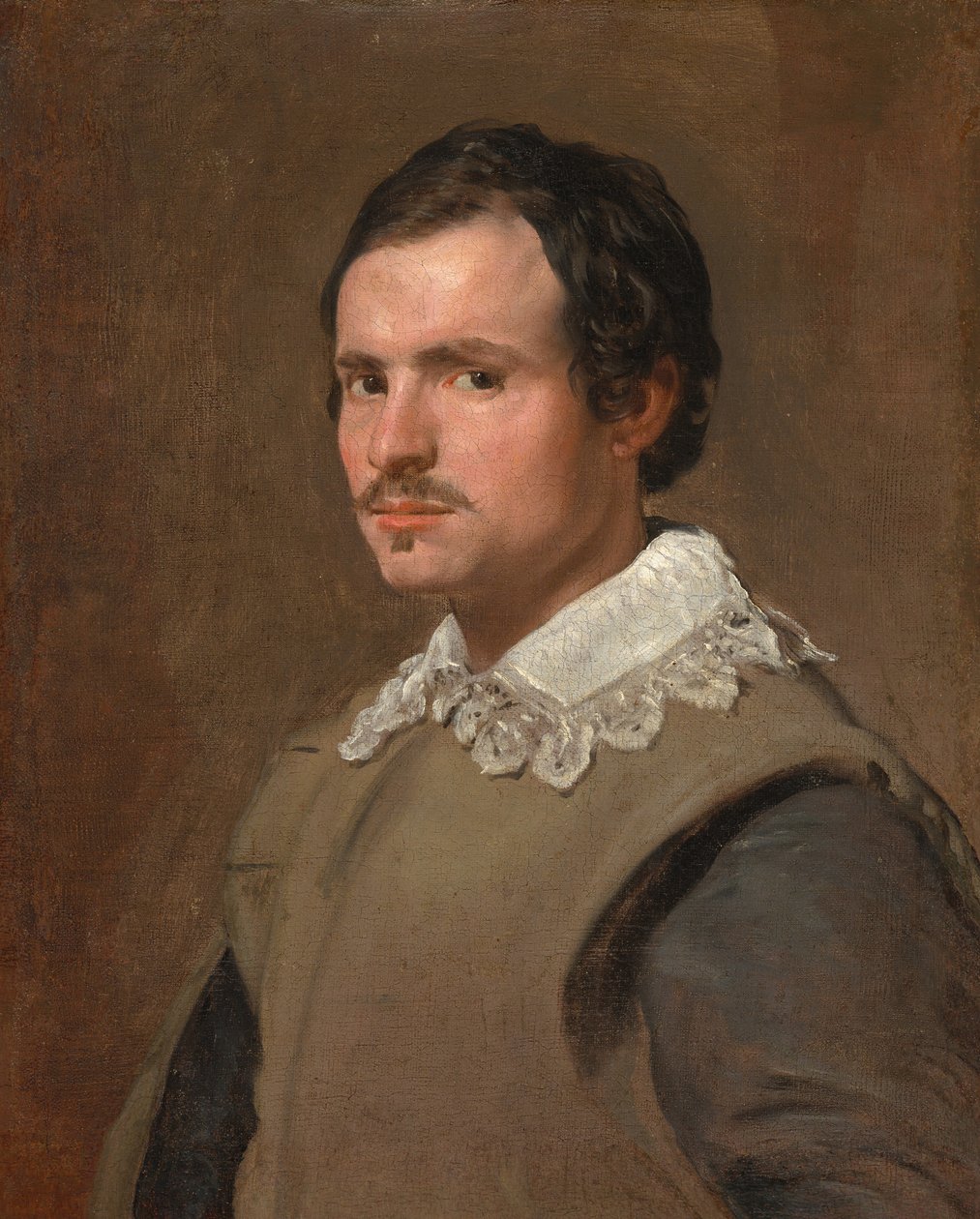 Portrett av en ung mann, ca. 1650. av Unbekannt