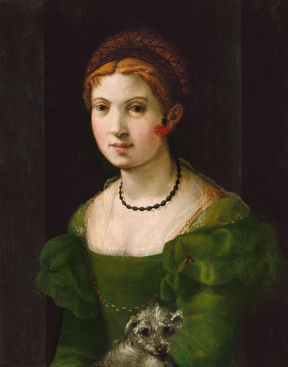 Portrett av en ung kvinne, 15301540. av Unbekannt