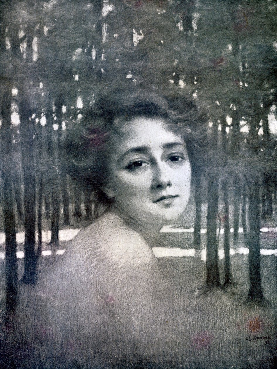 Portrett av en kvinne, 1898 av Unbekannt