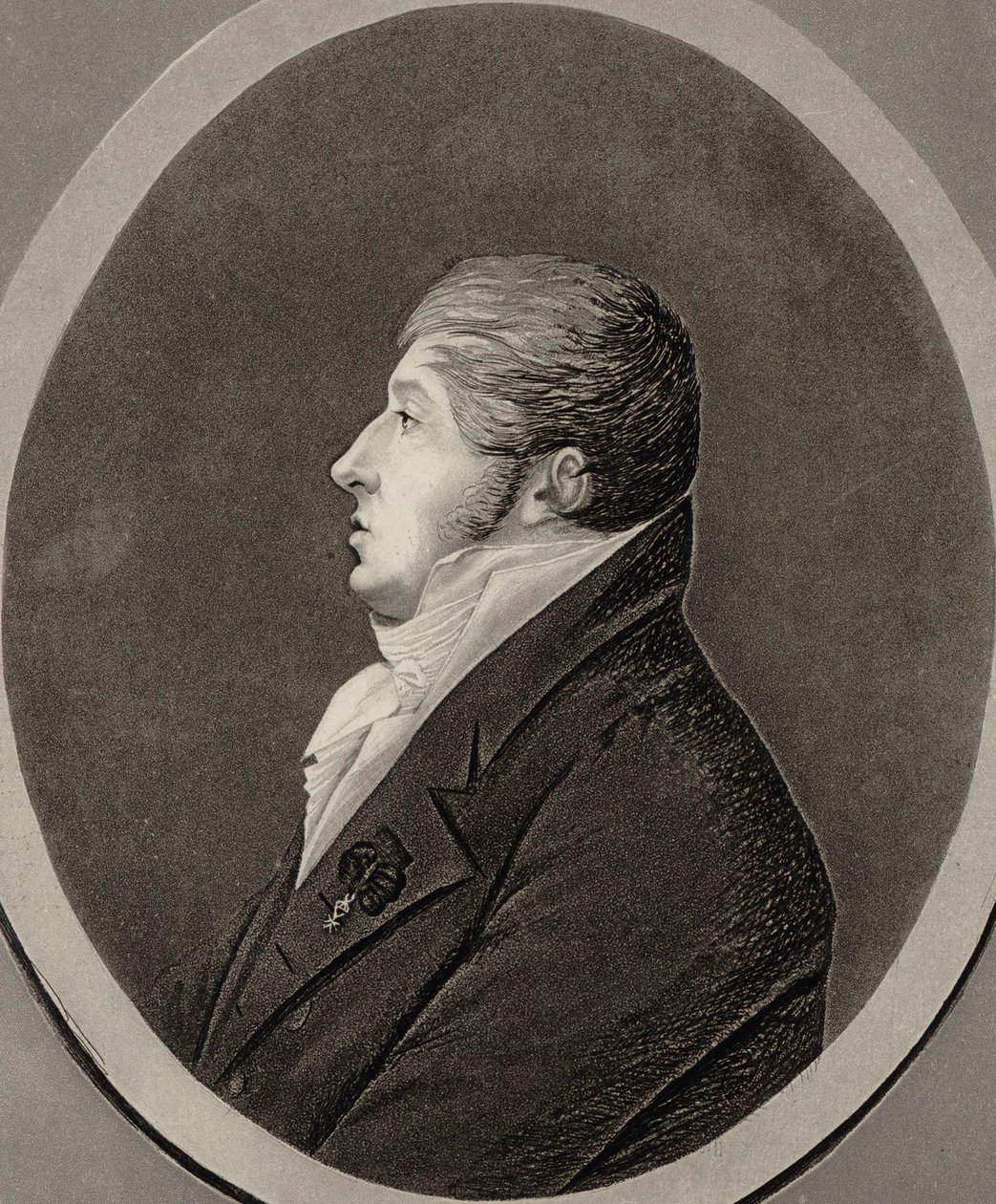 Portrett av komponisten Nicolò Isouard 1775-1818. av Unbekannt