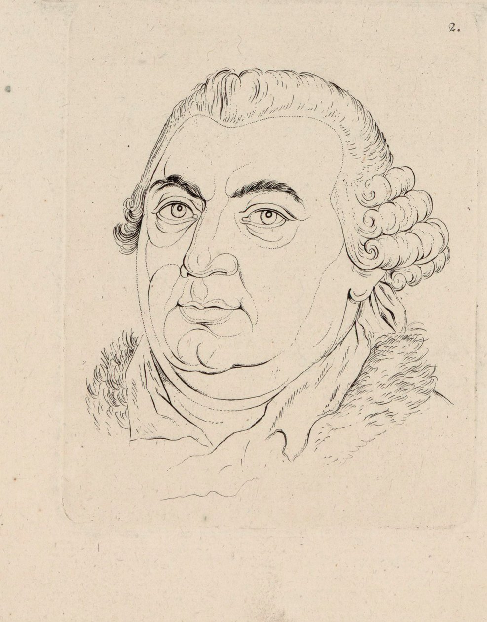 Portrett av komponisten Niccolò Jommelli 1714-1774. av Unbekannt