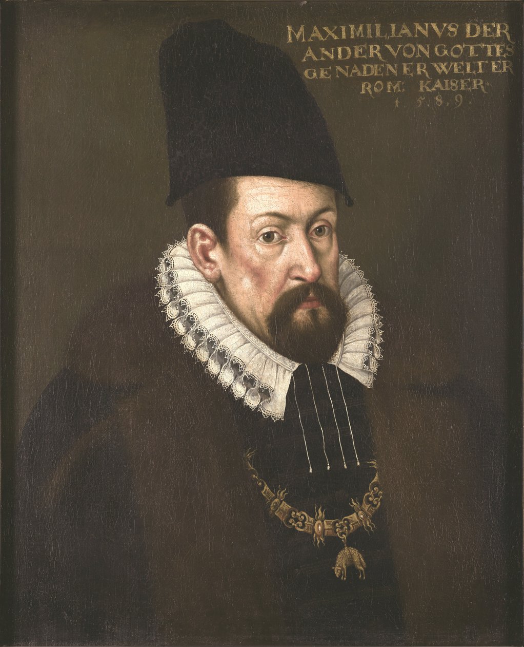 Portrett av keiseren Maximilian II av Unbekannt