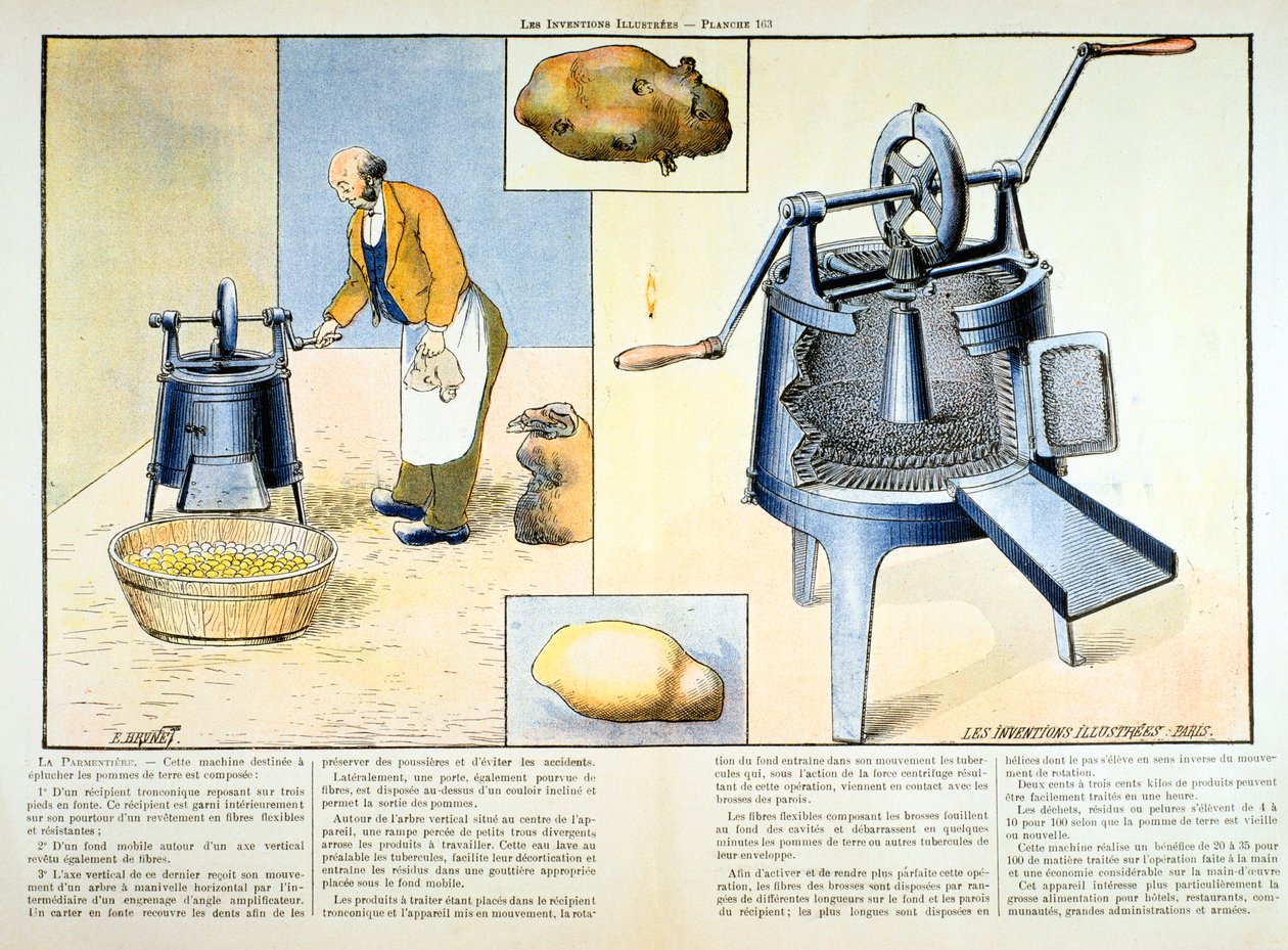 Potetskreller, 1899 av Unbekannt