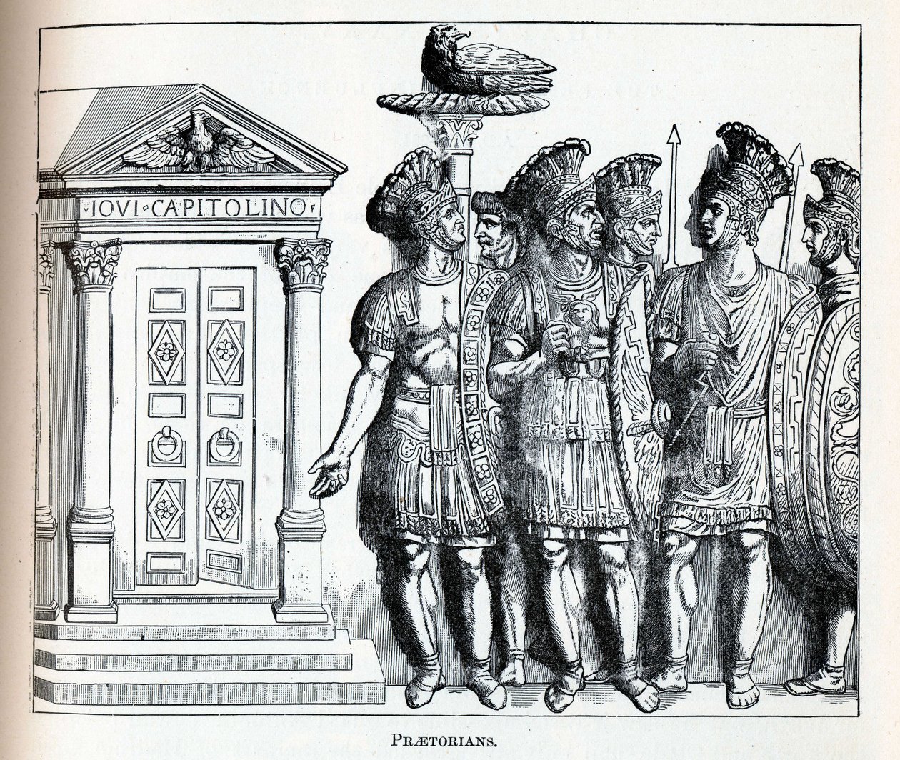 Pretorianere, 1882 av Unbekannt