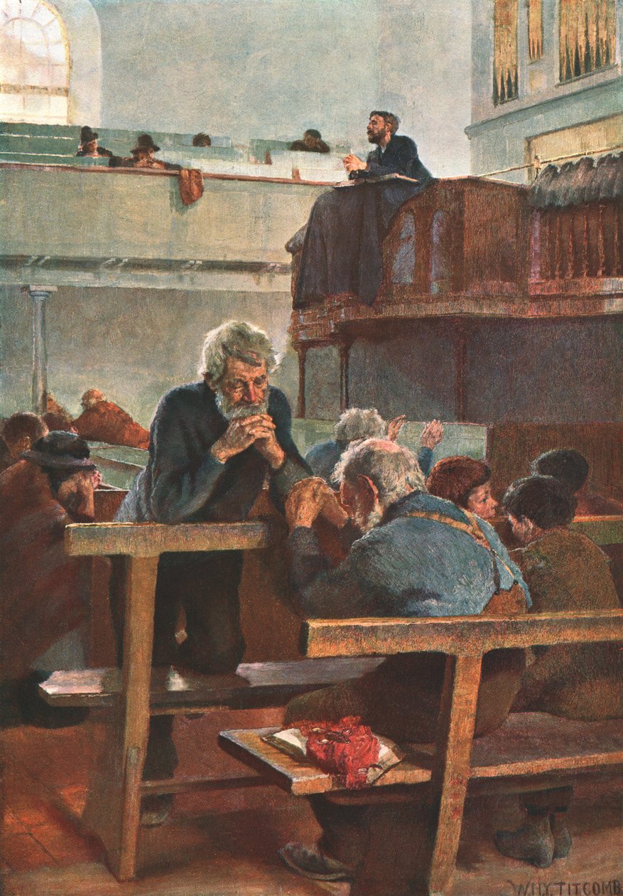 Primitive Methodists at Prayer, c1889, c1902. av Unbekannt