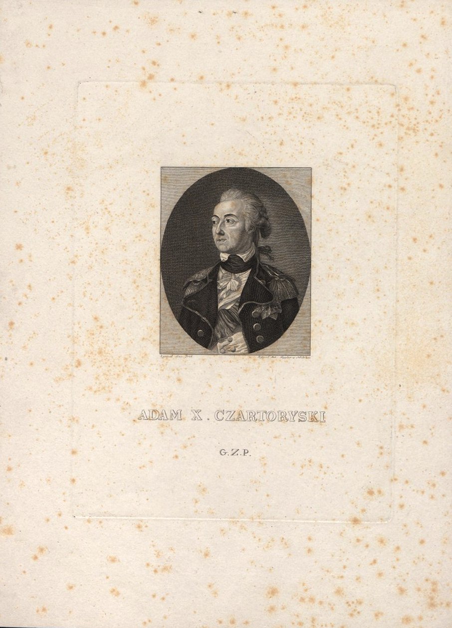Prins Adam Kazimierz Czartoryski 1734-1823 av Unbekannt