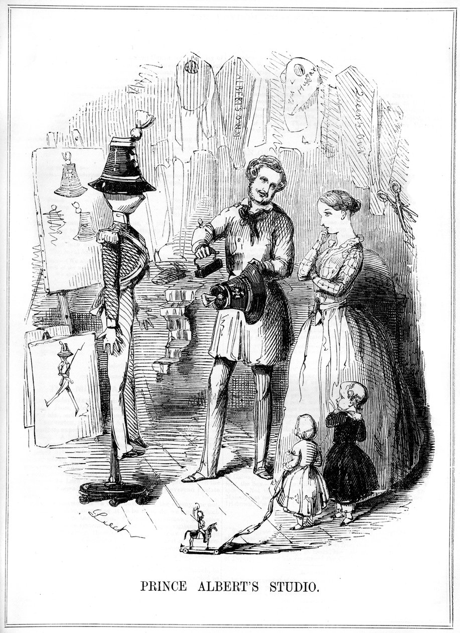 Prince Alberts Studio, 1843 av Unbekannt