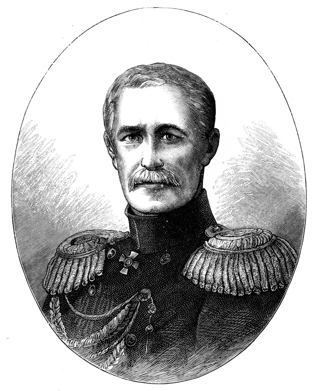 Prins Alexander Sergeevich Menshikov 1787-1867, russisk militærsjef av Unbekannt