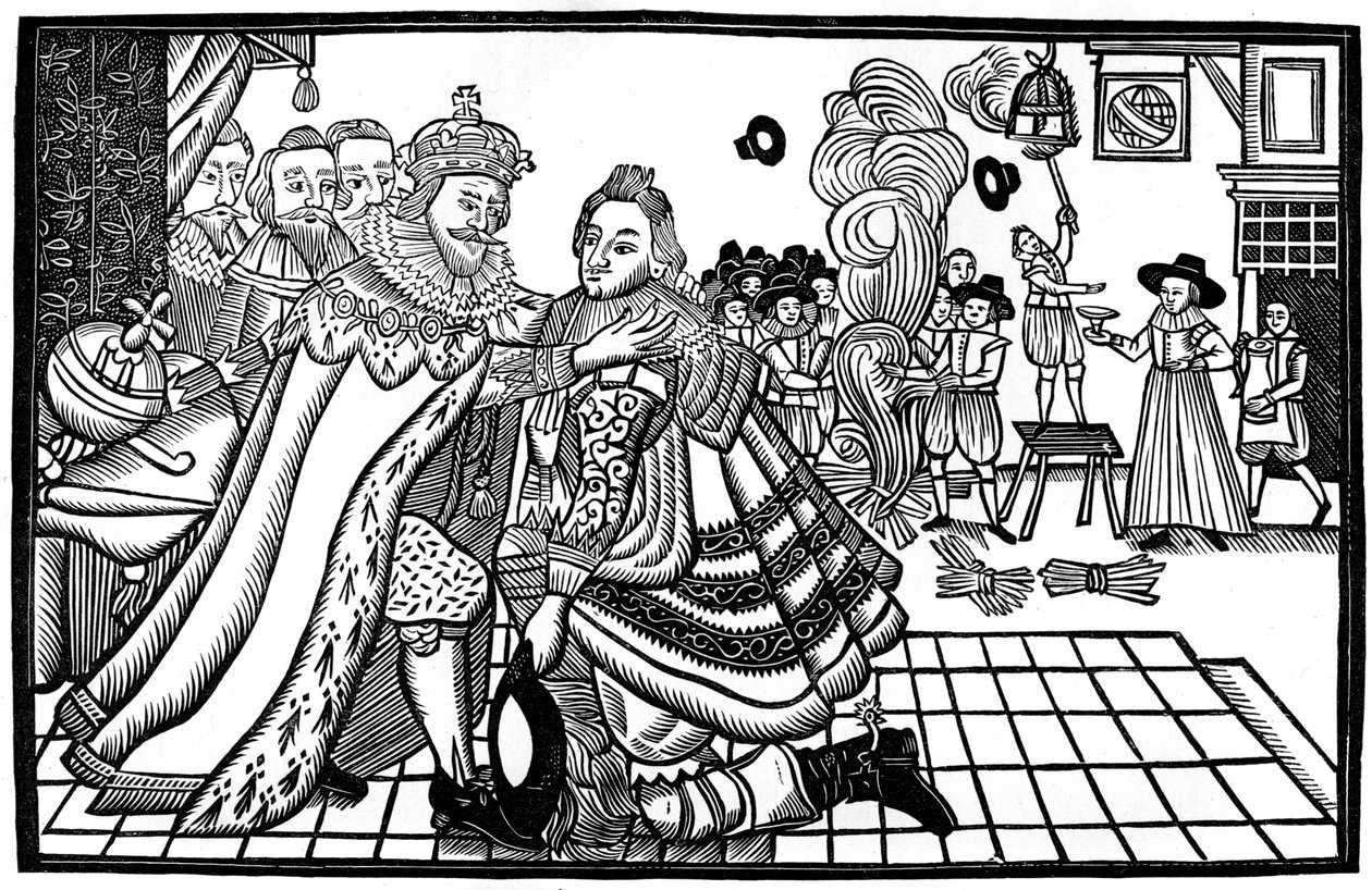Prins Charles velkommen hjem fra Spania, 1623, 1893 av Unbekannt