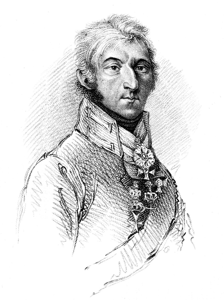 Prins Pyotr Bagration, russisk general av Unbekannt