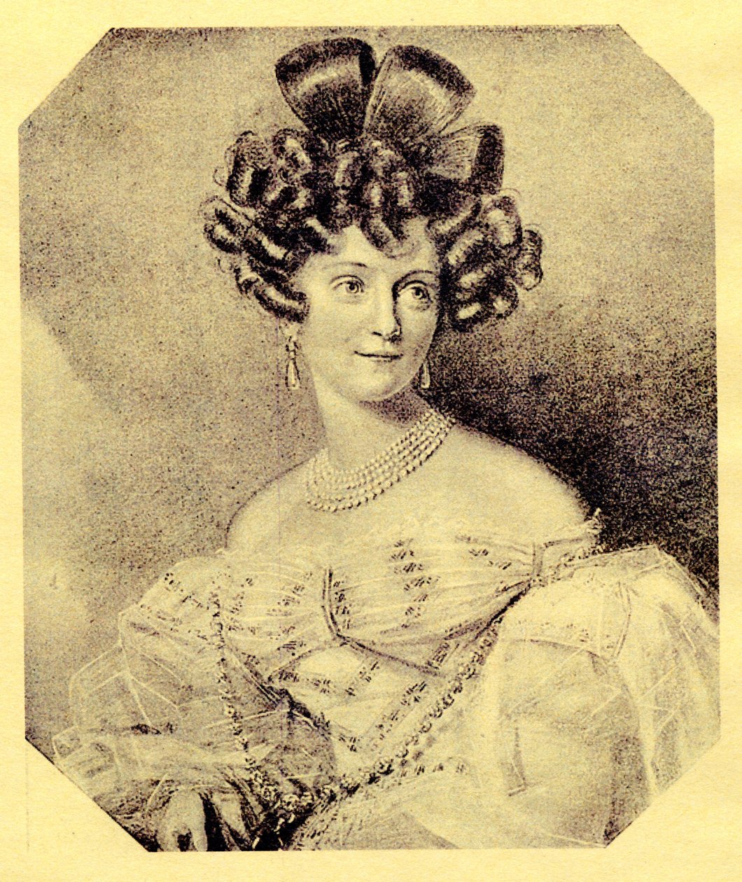 Prinsesse Carolyne zu Sayn-Wittgenstein, født Iwanowska 1819-1887, 1840-årene av Unbekannt