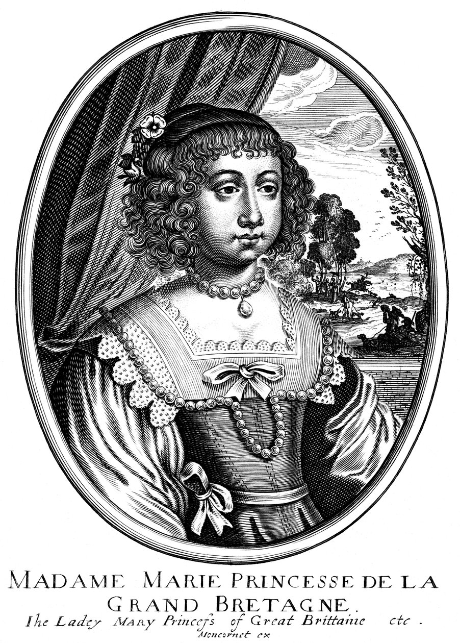 Prinsesse Mary 1631-1660 av Unbekannt