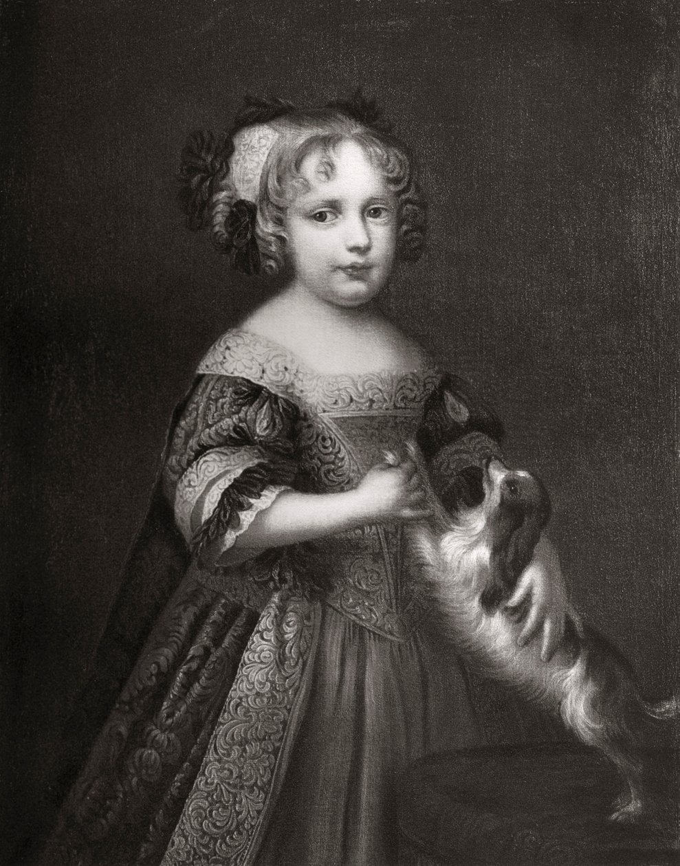 Prinsesse senere dronning Anne, c1670-1675 1906 av Unbekannt