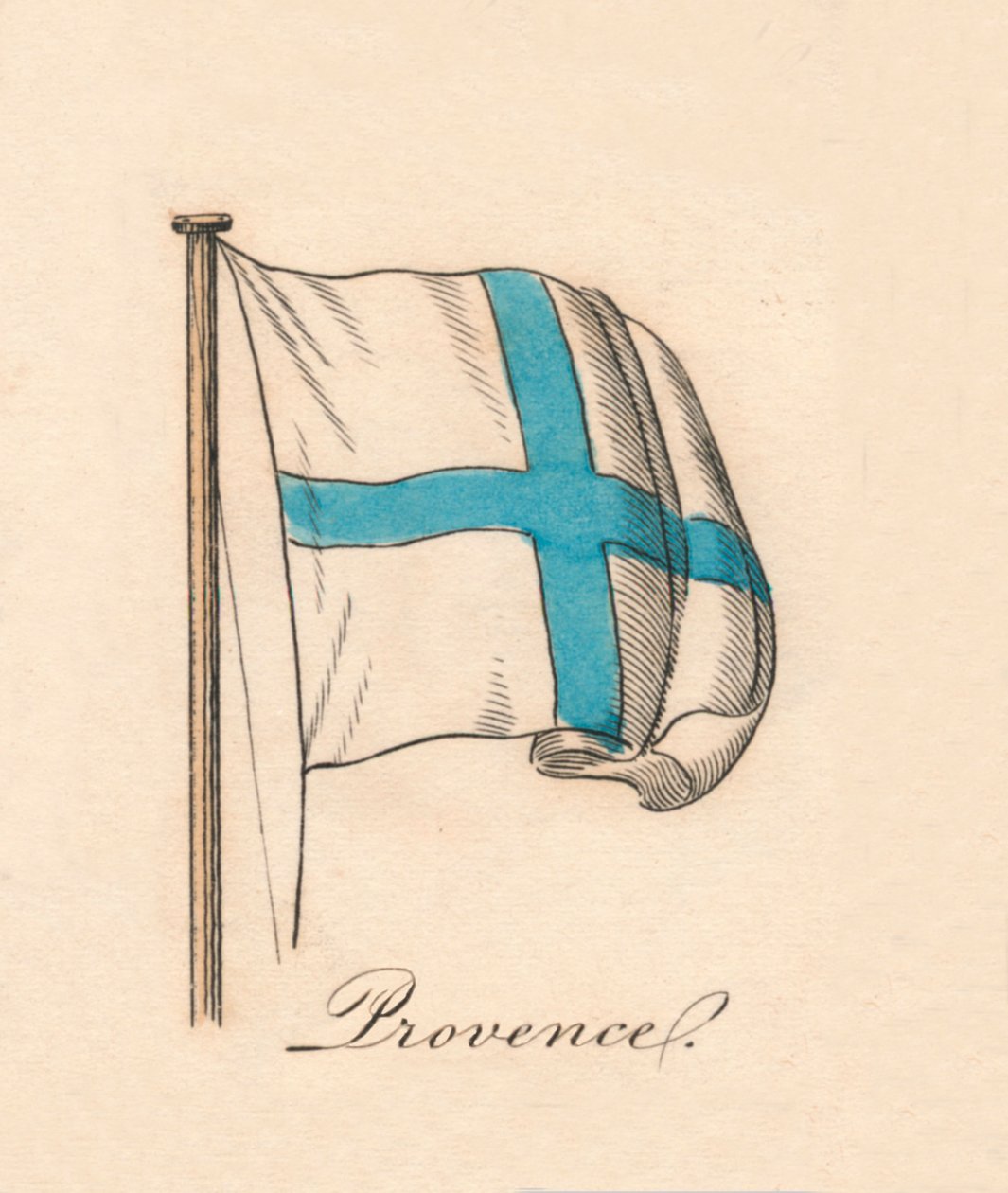 Provence, 1838 av Unbekannt