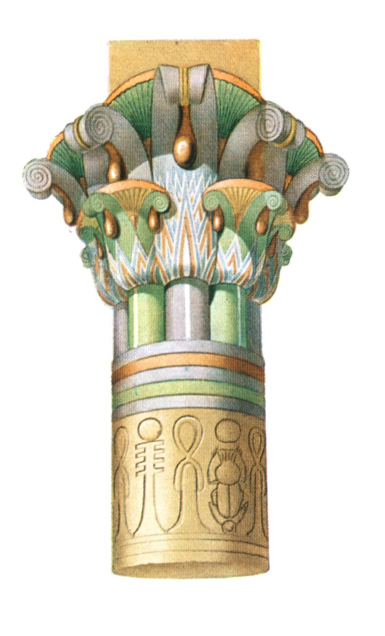 Ptolemaisk-romersk hovedstad fra Philae, Egypt, 1928. av Unbekannt
