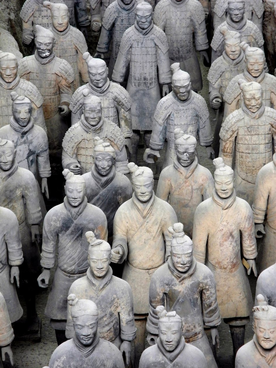 Q in shi Huang terracotta arm ee av Unbekannt