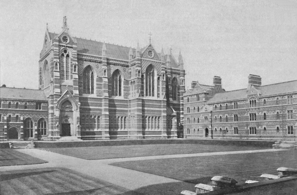 Quadrangle, Keble College, Oxford, 1904 av Unbekannt