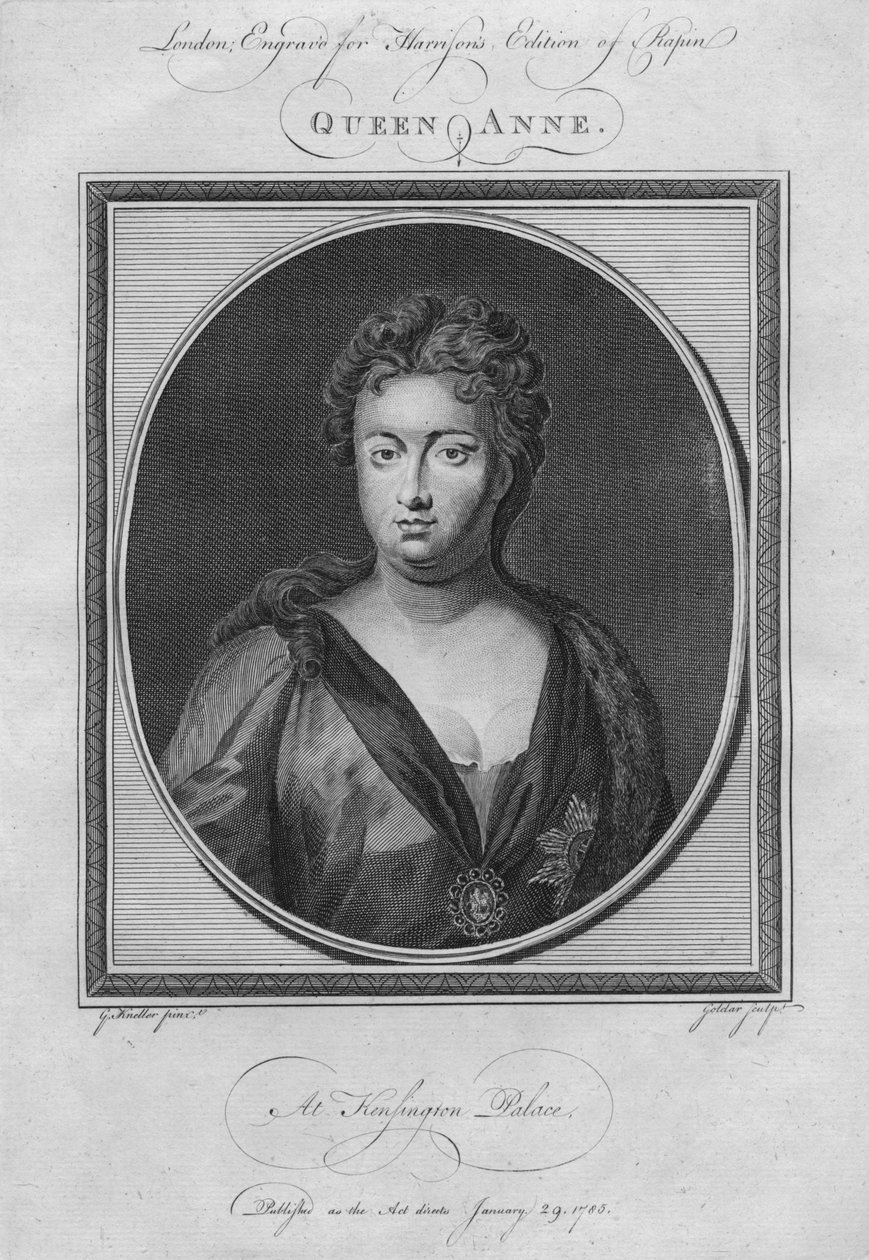 Dronning Anne, 1785 av Unbekannt