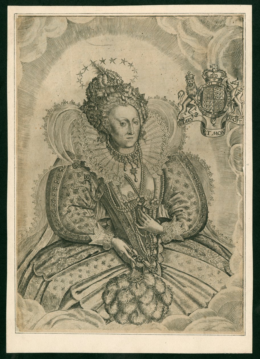 Dronning Elizabeth I av Unbekannt