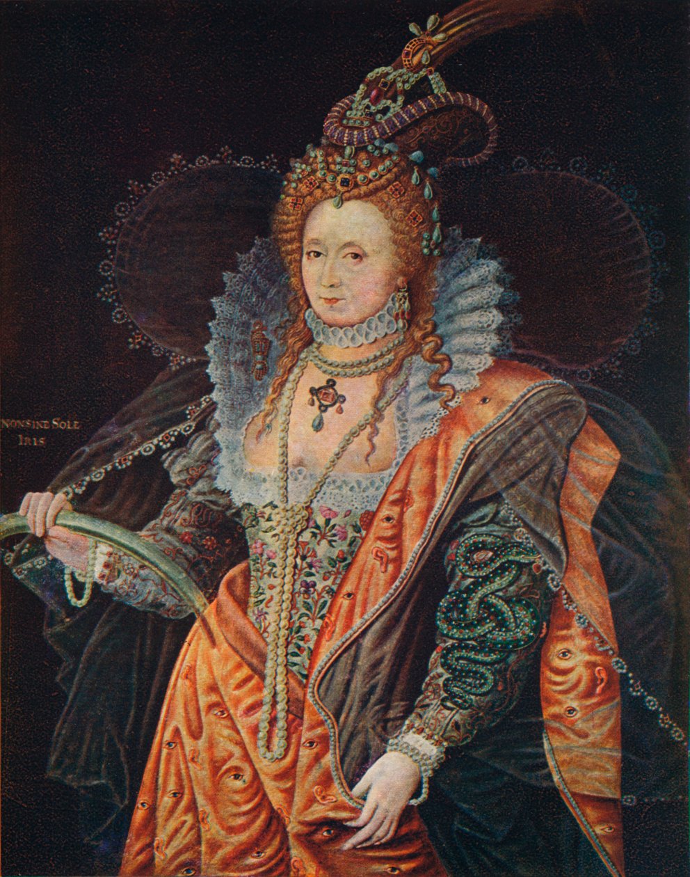 Dronning Elizabeth I, 1500-tallet 1905 av Unbekannt