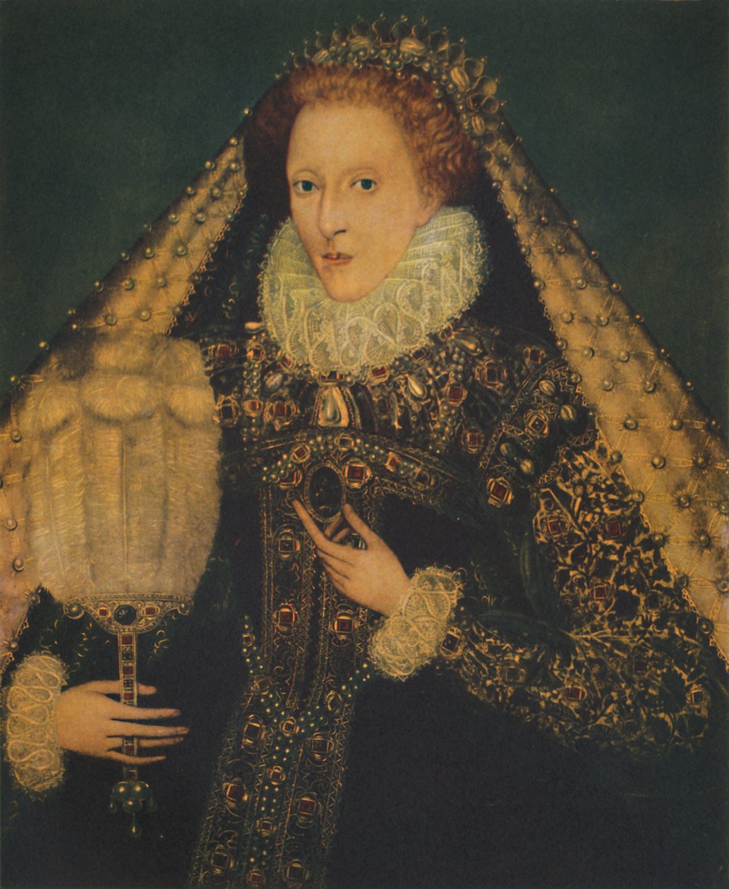 Dronning Elizabeth I, c1580. 1941. av Unbekannt