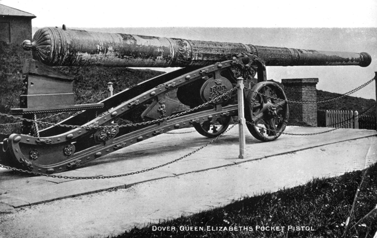 Queen Elizabeths lommepistol, Dover, 1900-tallet av Unbekannt