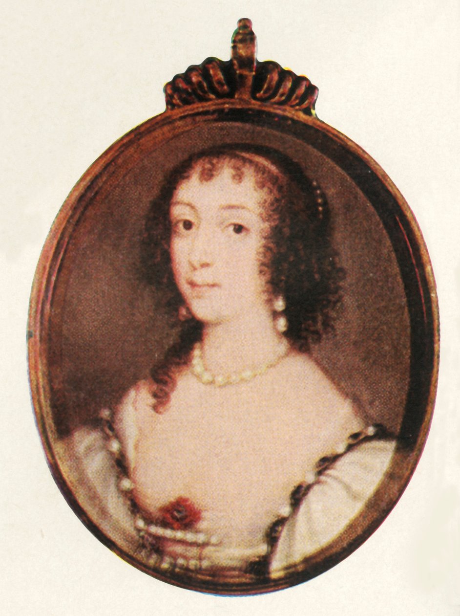 Dronning Henrietta Maria, c1640-1643, 1947. av Unbekannt