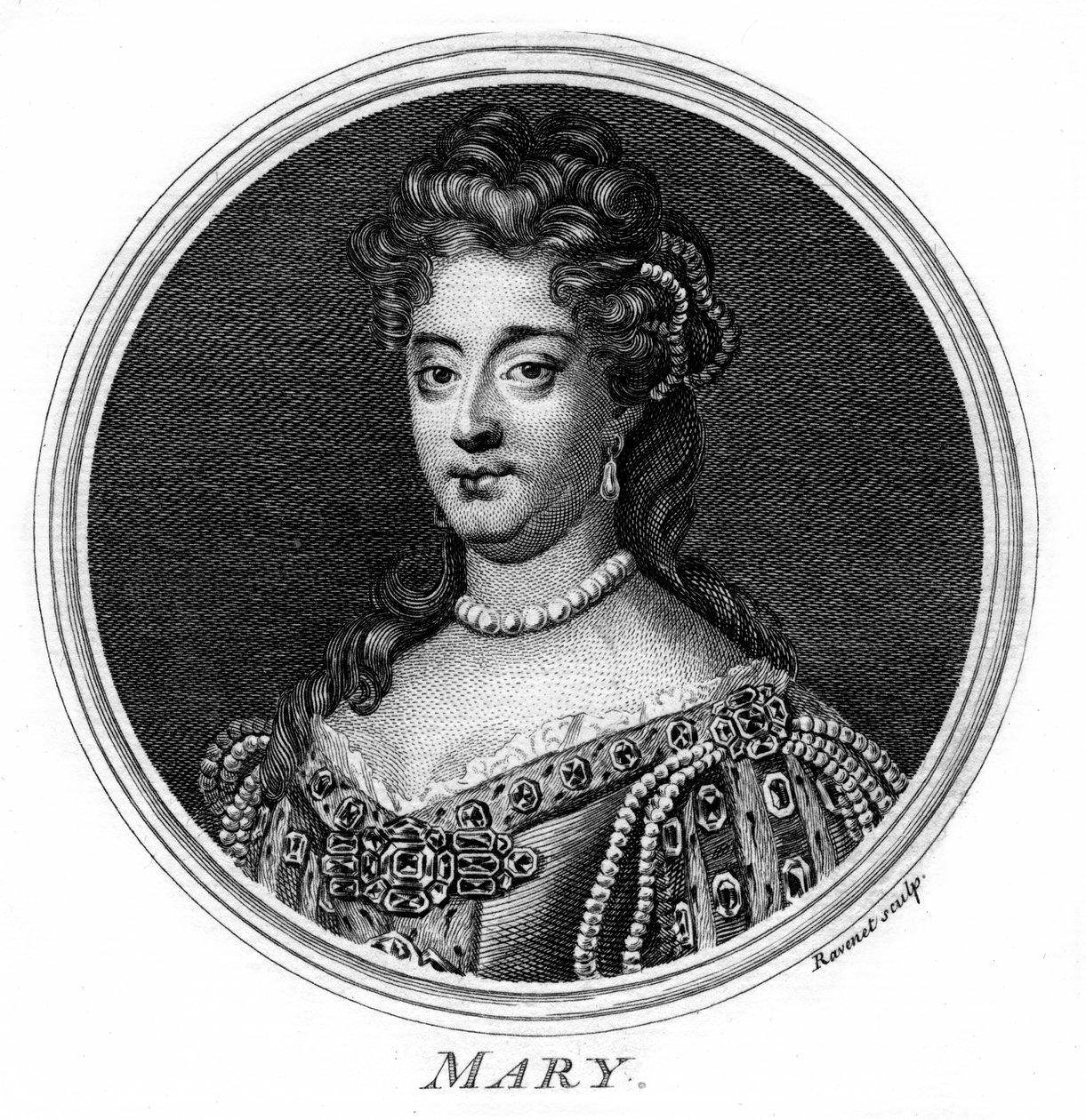 Dronning Mary II av Unbekannt