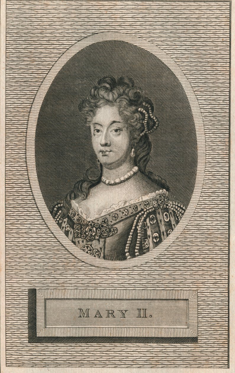 Dronning Mary II, 1793 av Unbekannt
