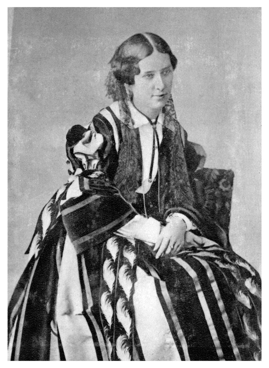 Rachel, fransk skuespillerinne, c1845-1858 av Unbekannt