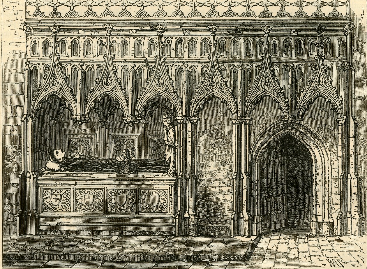 Rayers grav, c1872. av Unbekannt