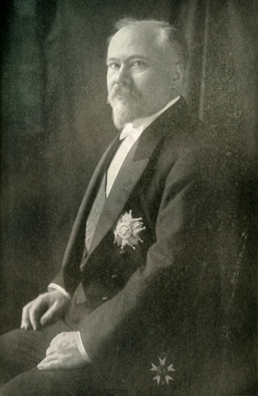 Raymond Poincaré president i Frankrike, 1919. av Unbekannt