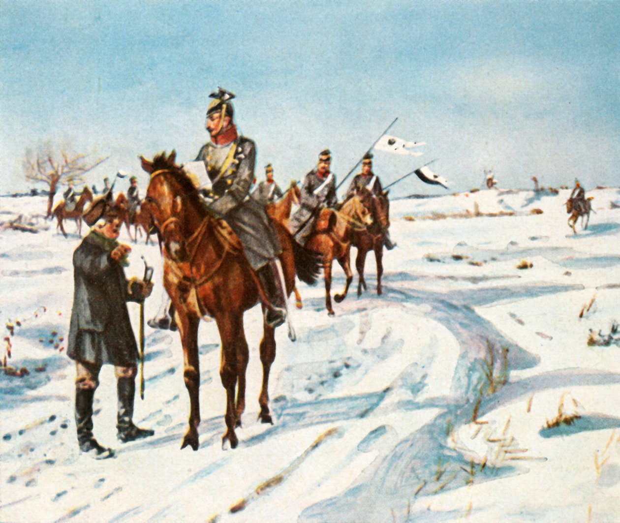 Rekognoseringsryttere, 187071, 1936. av Unbekannt