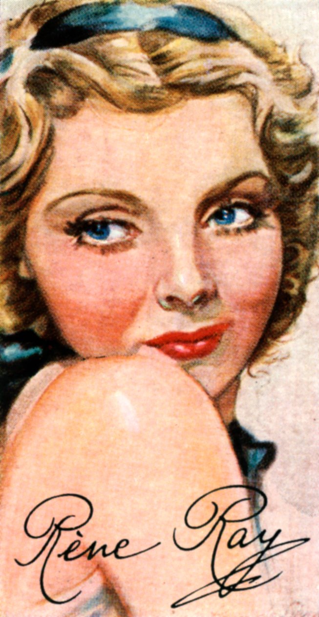 René Ray 1911-1993, britisk skuespillerinne, 1900-tallet, av Unbekannt